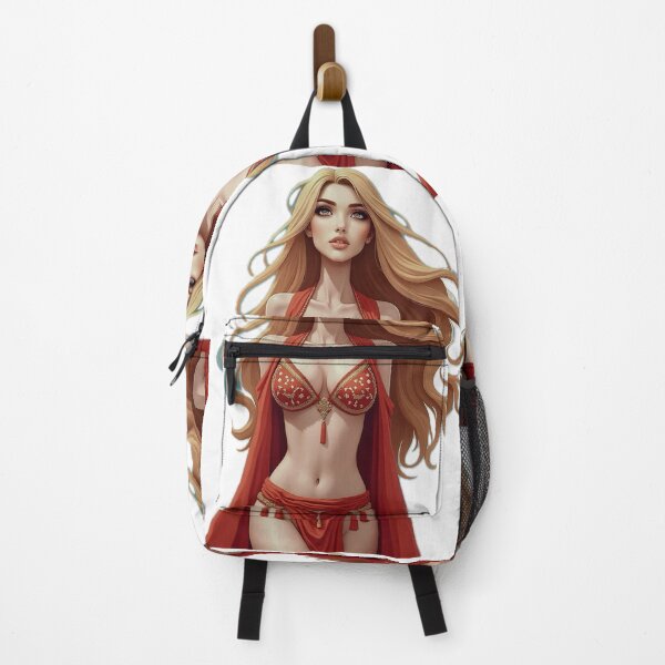 Item preview, Manga ginger oriental dancer in a red dress 2 designed and sold by PhilDreams.