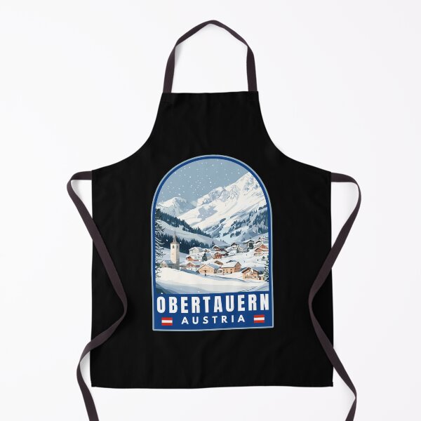 Item preview, Obertauern in Radstädter Tauern Austria Retro Travel Art Emblem designed and sold by MaateoDesign.