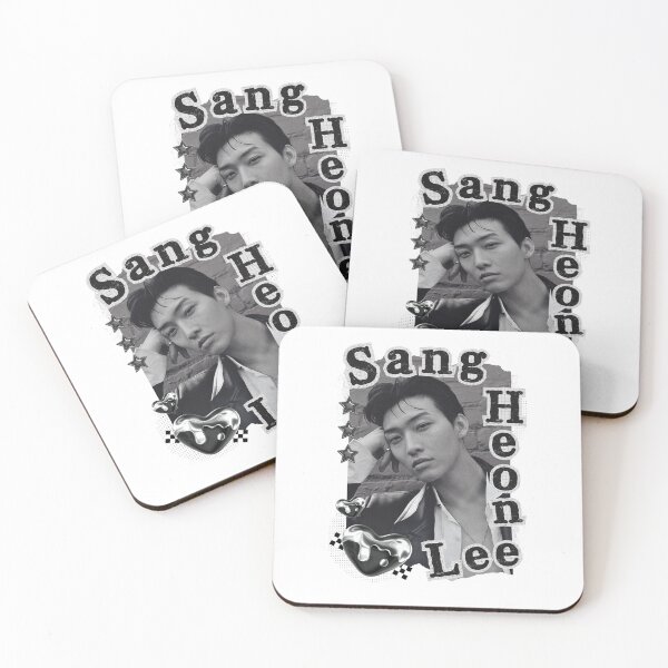 Item preview, Sang Heon Lee Retro Y2K Preppy Black And White Scrapbook Min Ho Collage Design designed and sold by HELL0WBELLO.