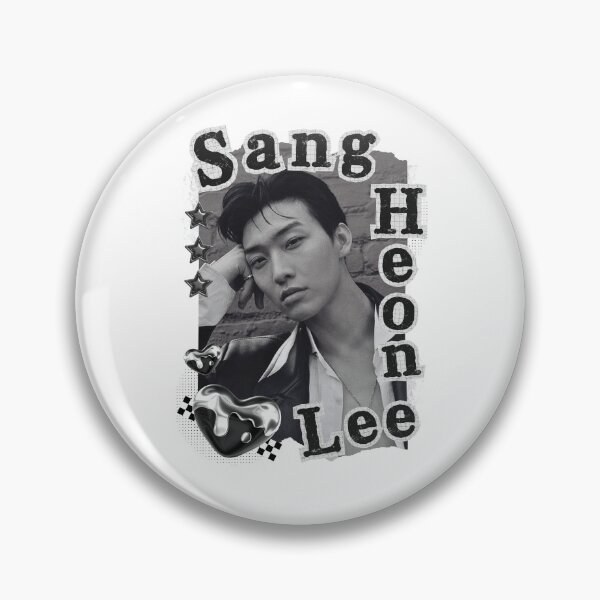 Item preview, Sang Heon Lee Retro Y2K Preppy Black And White Scrapbook Min Ho Collage Design designed and sold by HELL0WBELLO.