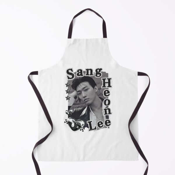 Item preview, Sang Heon Lee Retro Y2K Preppy Black And White Scrapbook Min Ho Collage Design designed and sold by HELL0WBELLO.