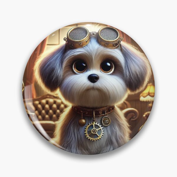 Item preview, Steampunk Shih Tzu Mix designed and sold by Sillytoe.