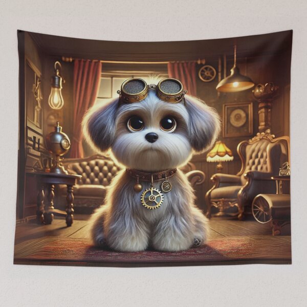 Item preview, Steampunk Shih Tzu Mix designed and sold by Sillytoe.