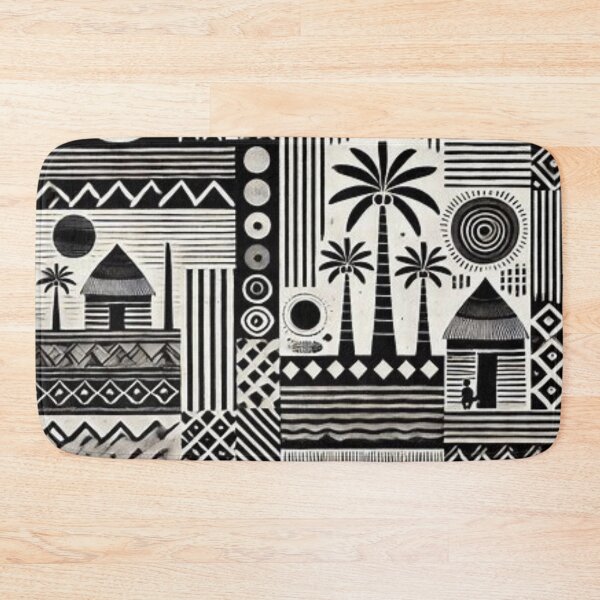Item preview, Bogolan (Mud Cloth) Pattern  designed and sold by Shs-Kenya.