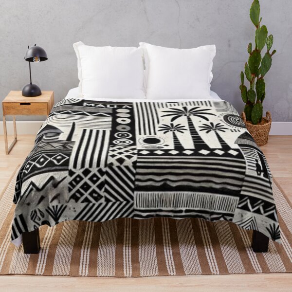 Item preview, Bogolan (Mud Cloth) Pattern designed and sold by Shs-Kenya.