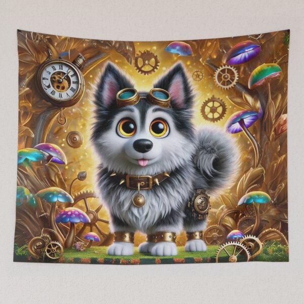 Item preview, Steampunk Shiloh Shepherd designed and sold by Sillytoe.