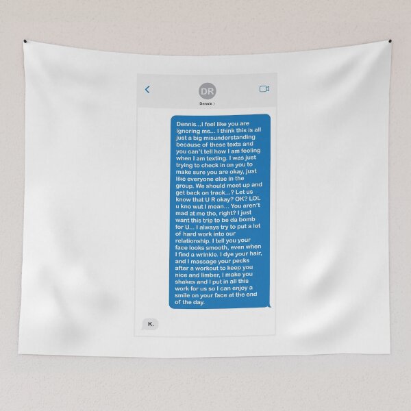 Item preview, Mac and Dennis Texts (Always Sunny In Philadelphia) designed and sold by evedwards14.