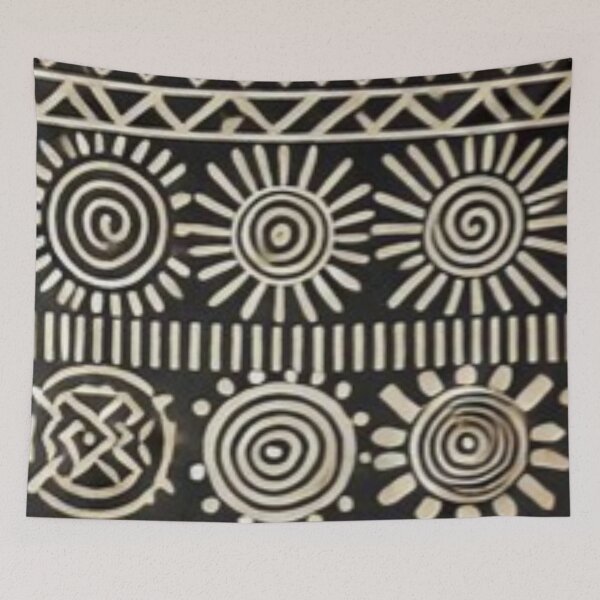 Item preview, Bogolan Mud Cloth Pattern  designed and sold by Shs-Kenya.