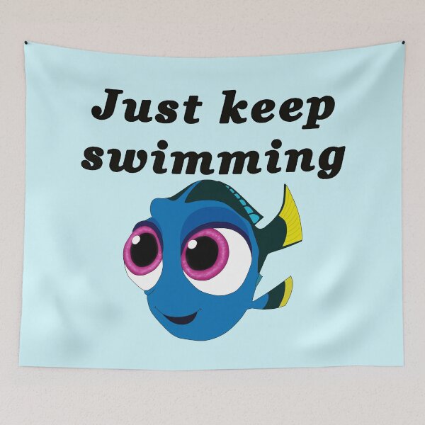 Item preview, Just keep swimming baby dory  designed and sold by MOdrawings.
