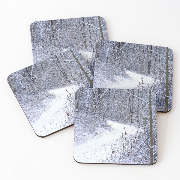Item preview, Snowy Path in the Woods 2 designed and sold by Elysianart100.