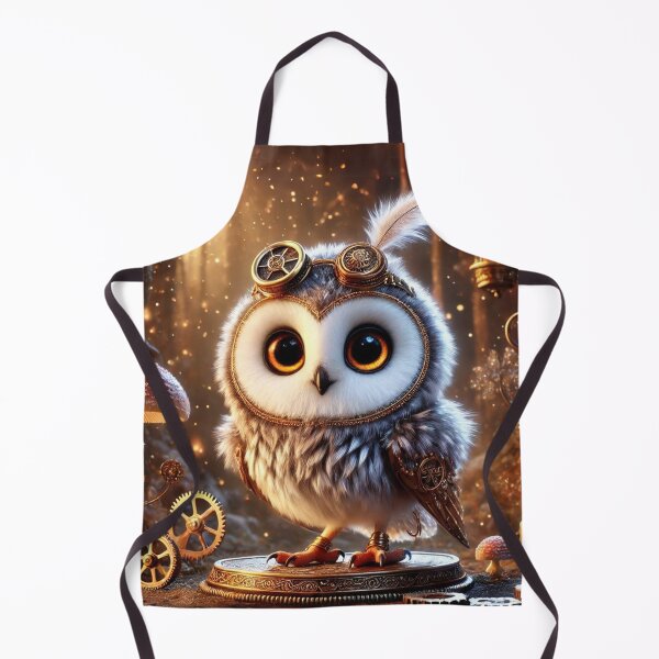Item preview, Steampunk Short-Eared Owl designed and sold by Sillytoe.