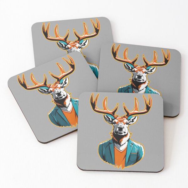 Item preview, Deer in a suit designed and sold by RadManDesigns.