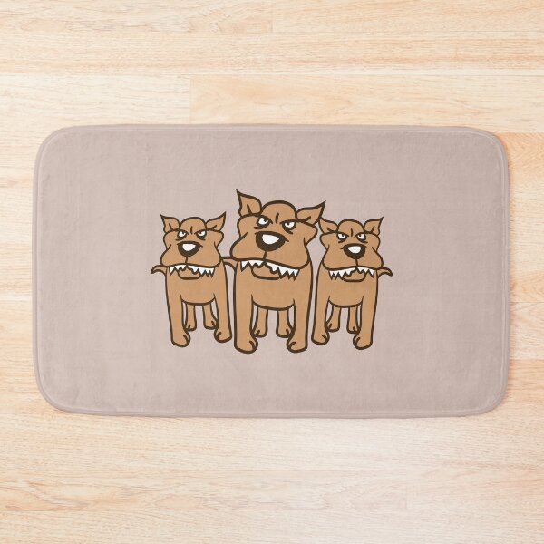 Item preview, 3 Bad Dogs Dangerous Team Three Friends Crew Comic Cartoon designed and sold by shirt-o-mat.