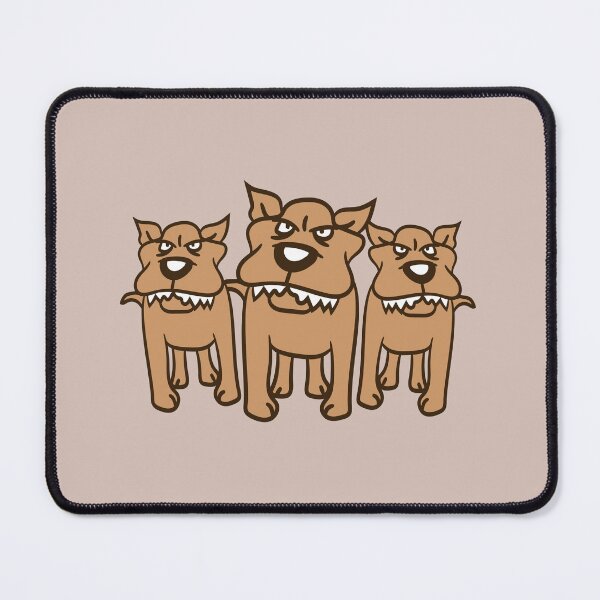 Item preview, 3 Bad Dogs Dangerous Team Three Friends Crew Comic Cartoon designed and sold by shirt-o-mat.