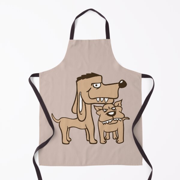 Item preview, 2 Bad Dogs Dangerous Team Two Friends Bro Crew Comic Cartoon designed and sold by shirt-o-mat.