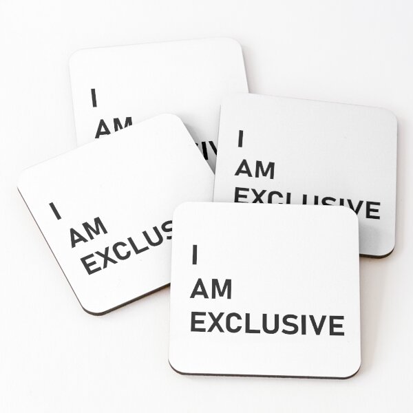 Item preview,  I AM EXCLUSIVE: Redefining Minimal Elegance, Unique designed and sold by villacreativa.