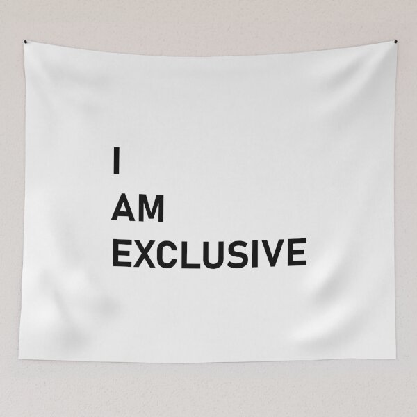 Item preview,  I AM EXCLUSIVE: Redefining Minimal Elegance, Unique designed and sold by villacreativa.