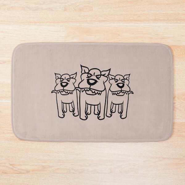 Item preview, 3 Bad Dogs Dangerous Team Three Friends Crew Comic Cartoon designed and sold by shirt-o-mat.