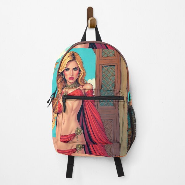 Item preview, Manga oriental dancer in a red dress 3 designed and sold by PhilDreams.