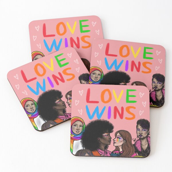 Item preview, Love Wins!! designed and sold by Charlet-Art.