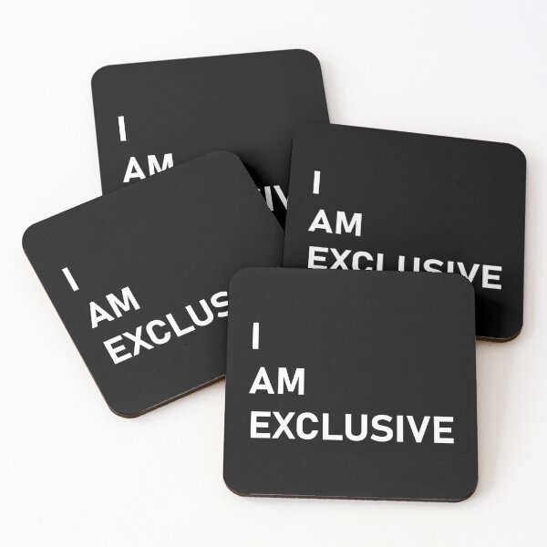 Item preview, I AM EXCLUSIVE: Redefining Minimal Elegance, Unique designed and sold by villacreativa.