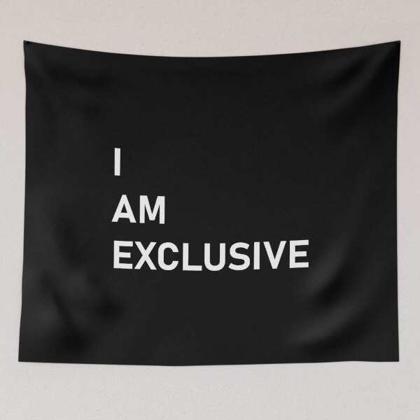 Item preview, I AM EXCLUSIVE: Redefining Minimal Elegance, Unique designed and sold by villacreativa.