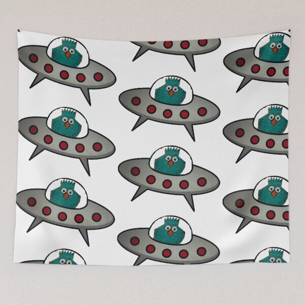 Item preview, Teal ufo designed and sold by Lauracolleen3.