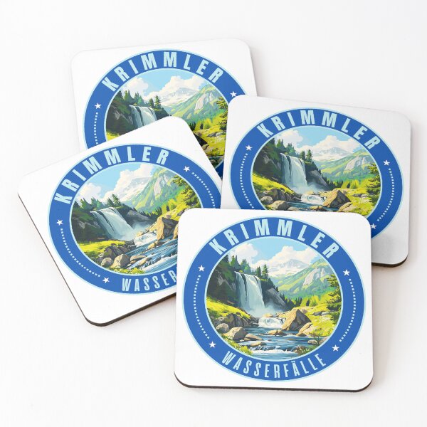 Item preview, Krimmler Wasserfälle in Salzburg Austria Travel Art Landscape designed and sold by MaateoDesign.