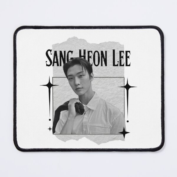 Item preview, Sang Heon Lee Korean Actor Preppy Black And White Scrapbook Min Ho Collage Design designed and sold by HELL0WBELLO.