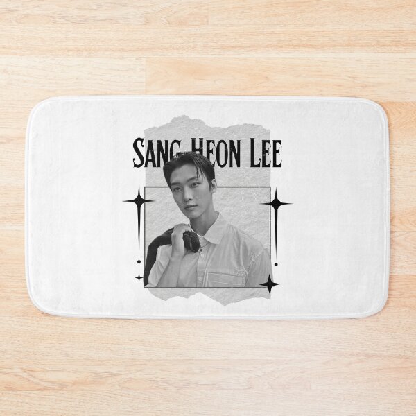 Item preview, Sang Heon Lee Korean Actor Preppy Black And White Scrapbook Min Ho Collage Design designed and sold by HELL0WBELLO.