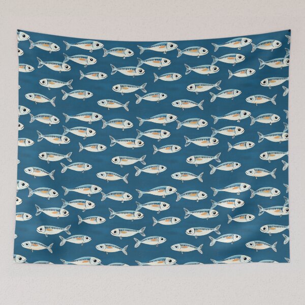 Item preview, Sardines Trendy Pattern designed and sold by sheprint.