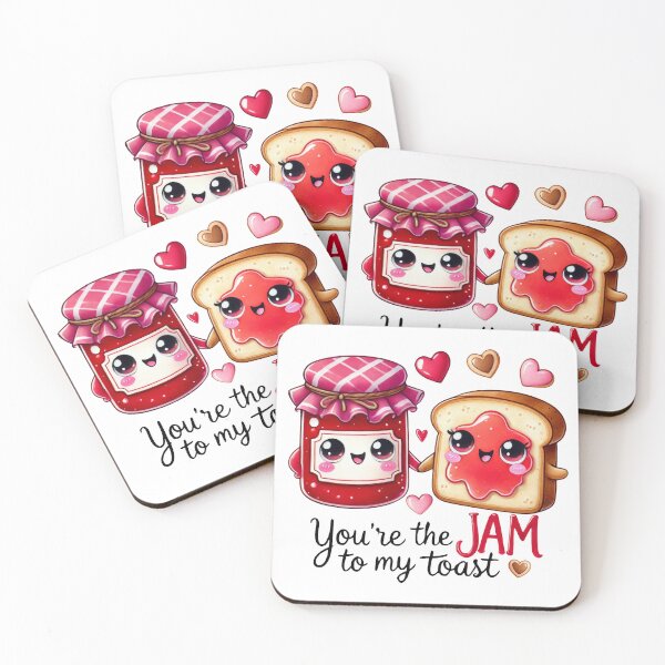Item preview, You're the Jam to my Toast designed and sold by baebrand-art.