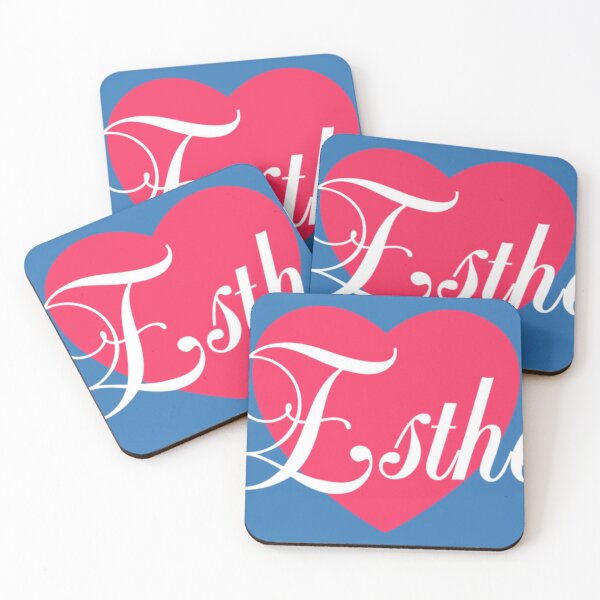 Item preview, To An Esther With Love (Cursive Writing In White) designed and sold by KayLadyBug.
