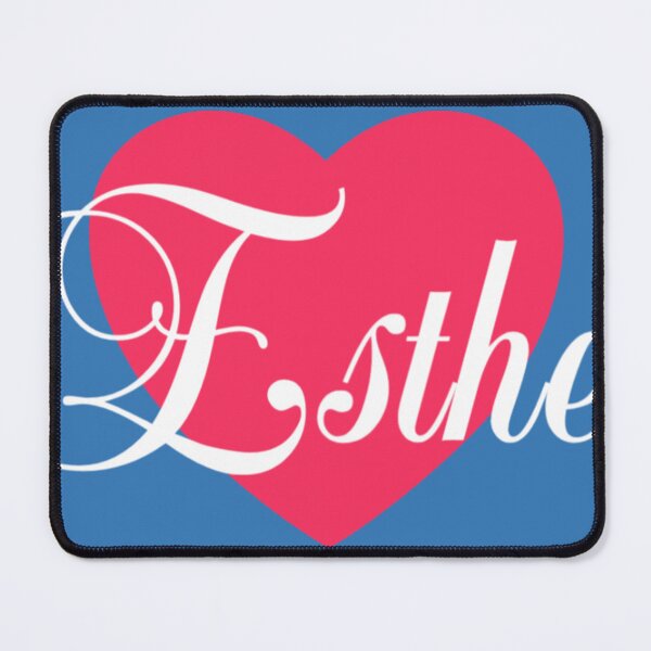 Item preview, To An Esther With Love (Cursive Writing In White) designed and sold by KayLadyBug.