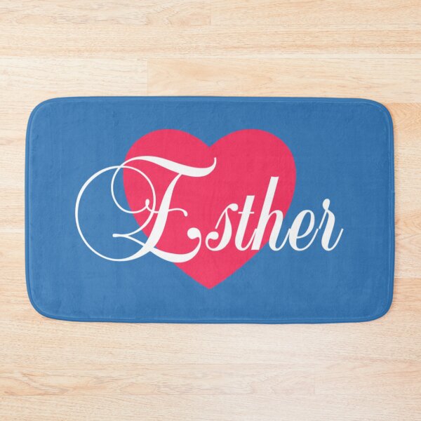 Item preview, To An Esther With Love (Cursive Writing In White) designed and sold by KayLadyBug.
