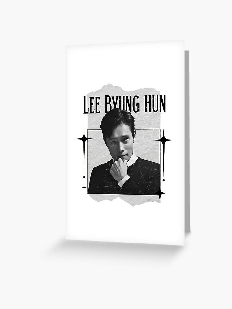 Lee Byung-hun Korean Actor Preppy Black And White Scrapbook