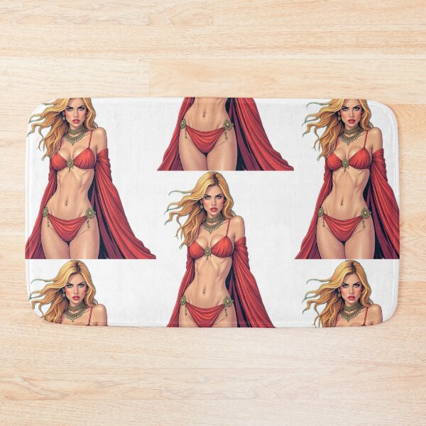 Item preview, Manga ginger oriental dancer in a red dress 4 designed and sold by PhilDreams.