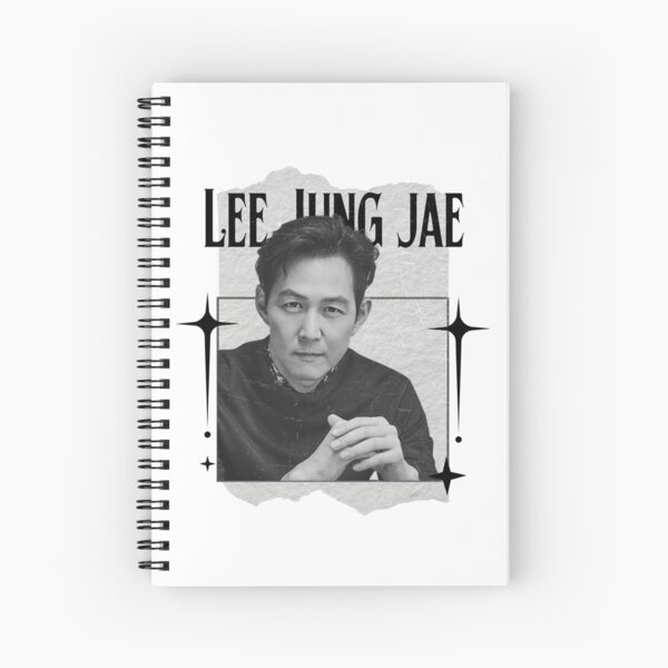 Item preview, Lee Jung-jae Korean Actor Preppy Black And White Scrapbook Collage Design designed and sold by HELL0WBELLO.