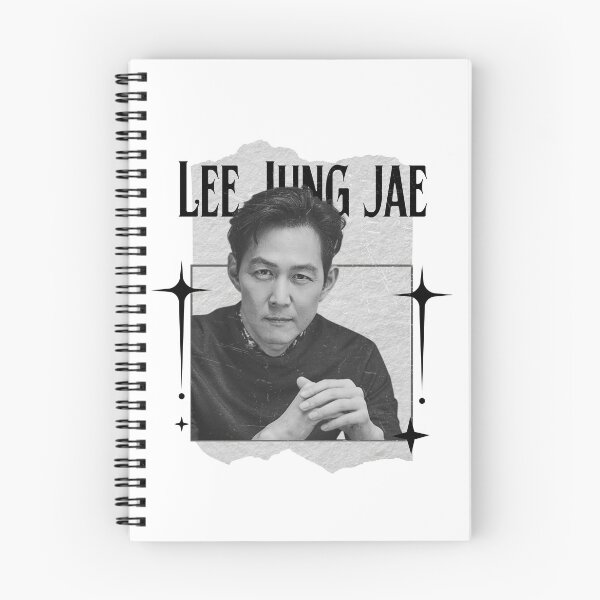 Item preview, Lee Jung-jae Korean Actor Preppy Black And White Scrapbook Collage Design designed and sold by HELL0WBELLO.
