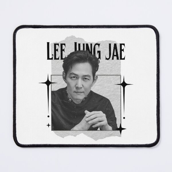 Item preview, Lee Jung-jae Korean Actor Preppy Black And White Scrapbook Collage Design designed and sold by HELL0WBELLO.