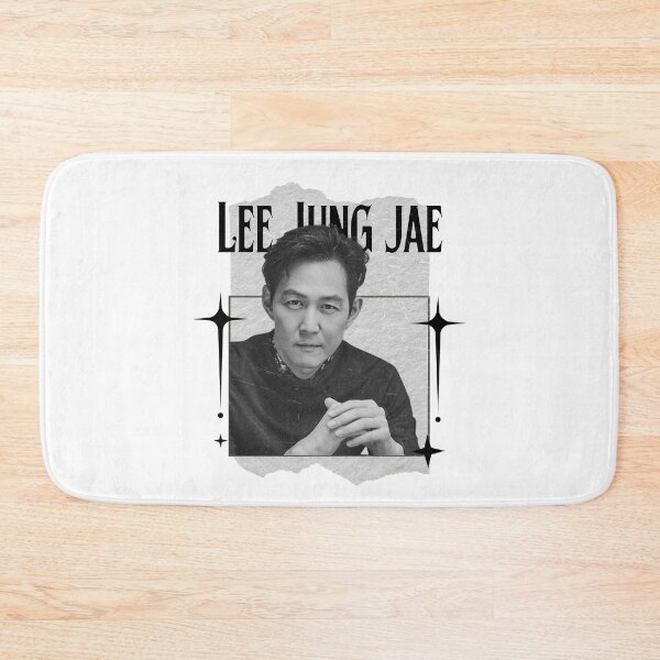 Item preview, Lee Jung-jae Korean Actor Preppy Black And White Scrapbook Collage Design designed and sold by HELL0WBELLO.