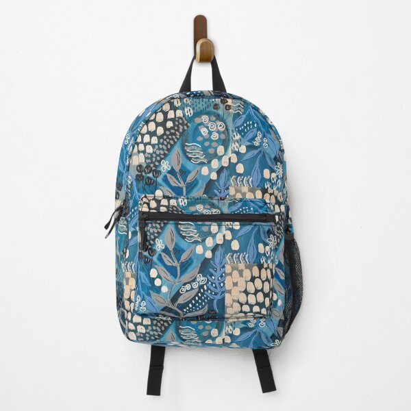Item preview, Shades of blue botanical designed and sold by WatercolorFinds.