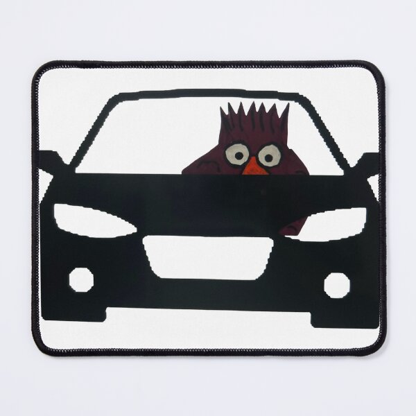 Item preview, Purple chicken driving a black car designed and sold by Lauracolleen3.