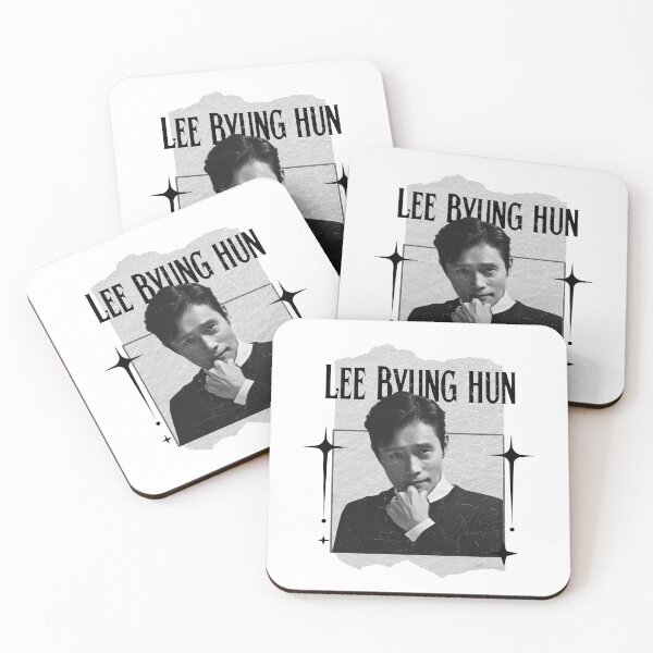 Item preview, Lee Byung-hun Korean Actor Preppy Black And White Scrapbook Collage Design designed and sold by HELL0WBELLO.