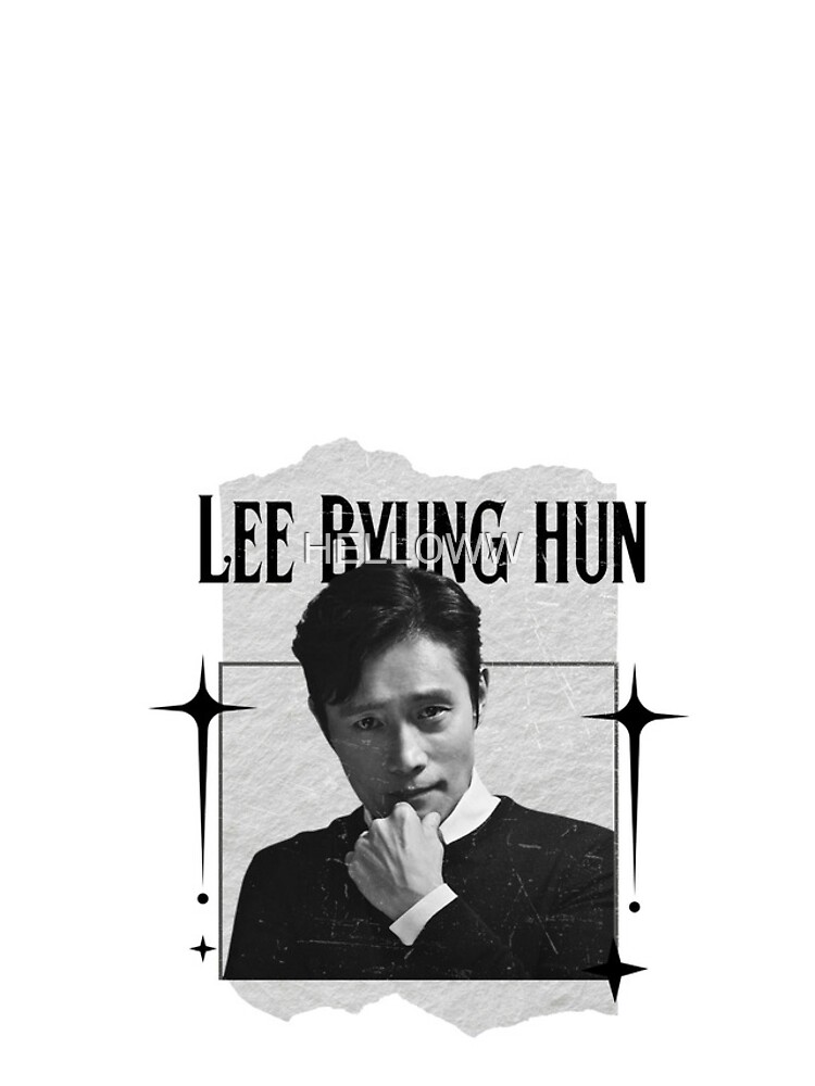 Lee Byung-hun Korean Actor Preppy Black And White Scrapbook