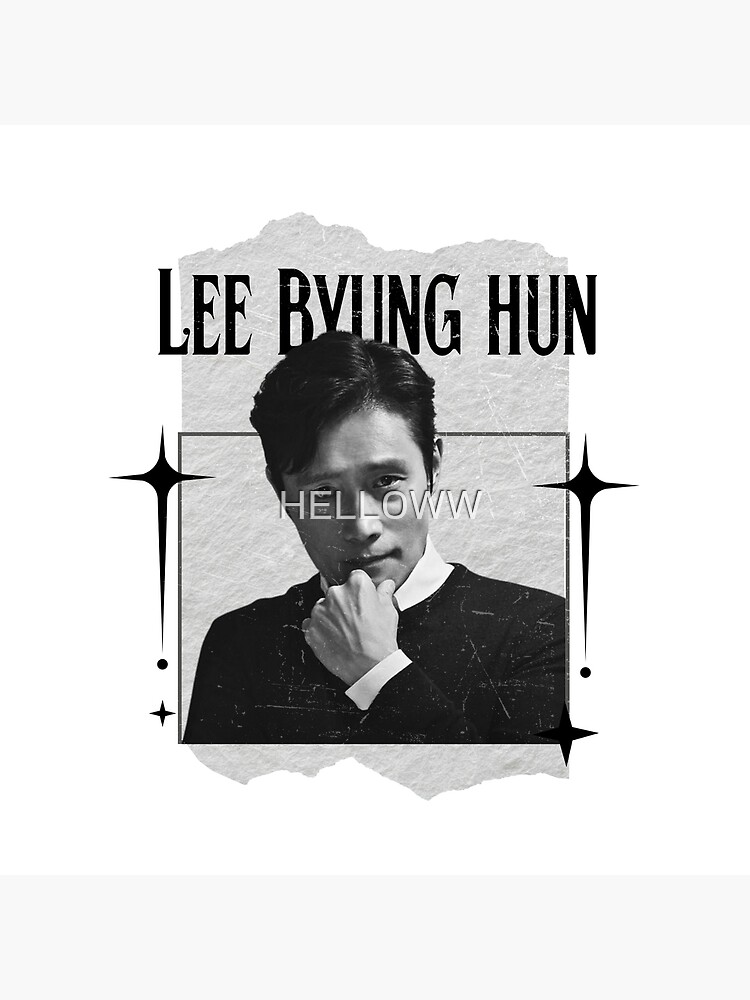 Lee Byung-hun Korean Actor Preppy Black And White Scrapbook