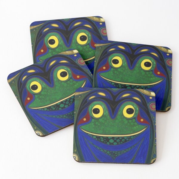 Item preview, Abstract Frog Art designed and sold by TheDarkWardrobe.