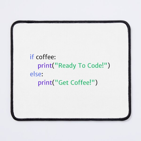 Item preview, If Coffee: Ready to Code - Coding Humor Design for Light Backgrounds designed and sold by Kimberly Reddick.