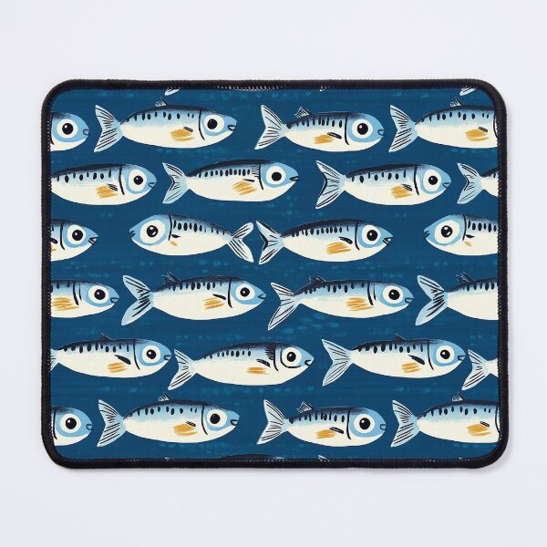 Item preview, Sardines Crowd Pattern designed and sold by sheprint.
