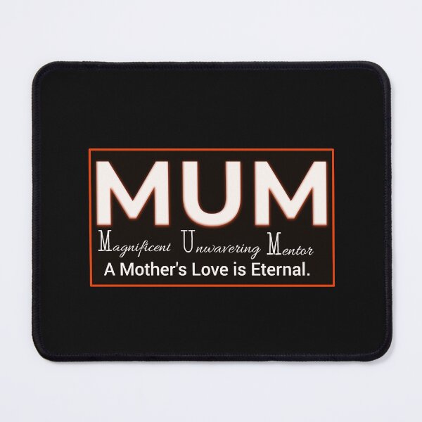 Artikelvorschau, MAMA (HERVORRAGEND, UNERSCHÜTTERLICH, MENTORIN) DIE LIEBE EINER MAMA IST EWIG entworfen und verkauft von FOBISPLACE.